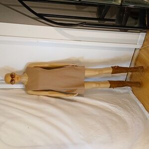 NWOT Barney's New York Camel Wool Dress